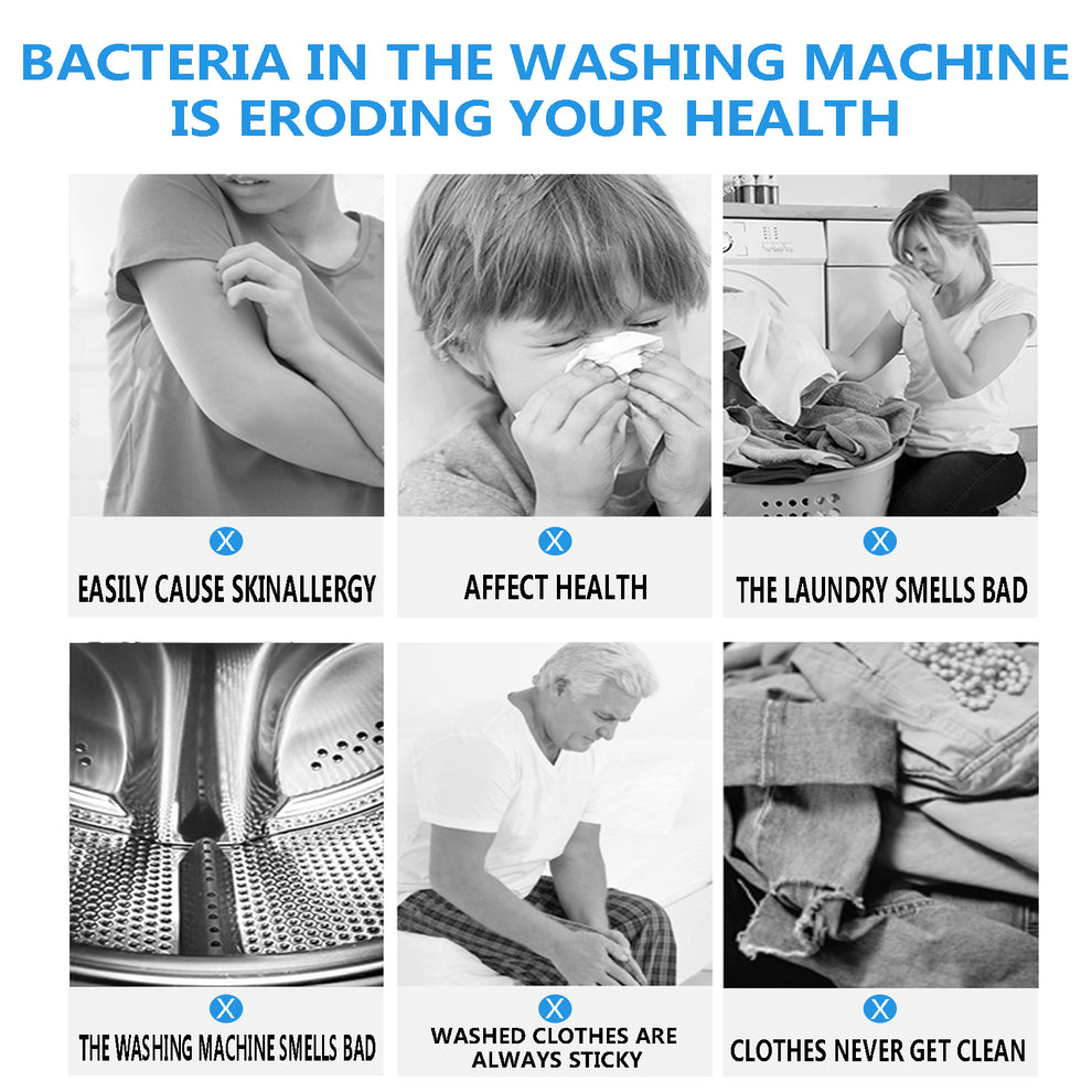 Finally Fresh Washing Machine Cleaner for Front Loaders & Top loaders